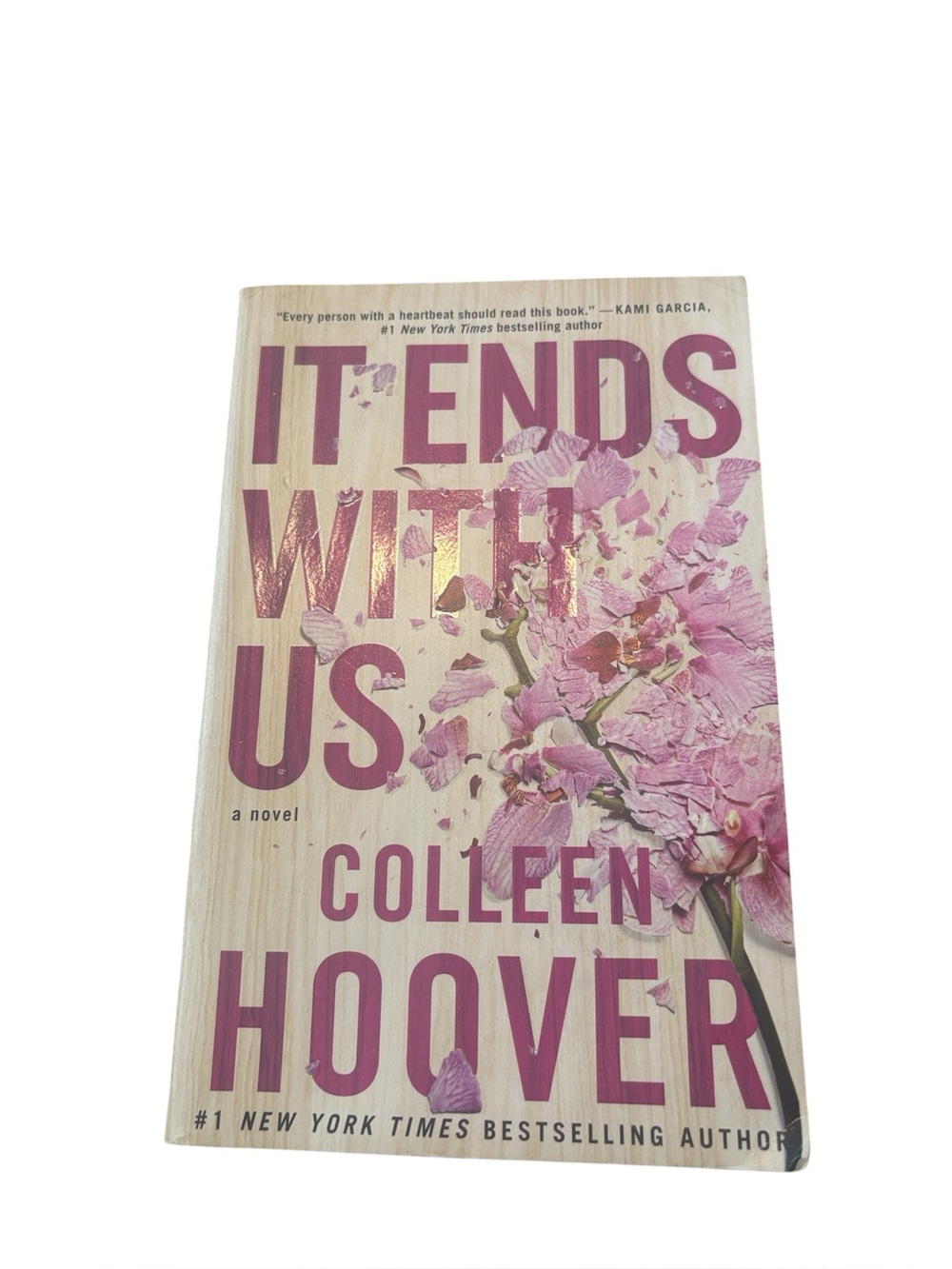 It Ends With Us Book by Colleen Hoover